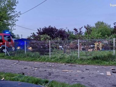 Wybuch gazu w Sosnowcu. Policja zabezpieczyła teren Sosnowiec: na Traugutta doszło do wybuchu gazu