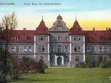 Ulica Katowicka na starych fotografiach i pocztówkach Swietochlowice Katowicka 1910