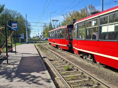 Dwa ostatnie fragmenty trasy idą do remontu Tramwaj Bytom, Łagiewniki Cmentarz