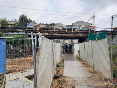 Stary wiadukt kolejowy nad ul. Graniczną czeka rozbiórka Wiadukt Graniczna Katowice