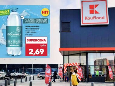 Kaufland wycofuje butelki Ustronianki o pojemności 3,001 l Woda Kaufland 1