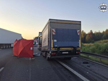 Poważny wypadek na autostradzie A4 w Katowicach Wypadek A4 Katowice