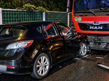 Wypadek na zwężeniu przy naprawie "fal Dunaju" na A1 Wypadek A1 Dobieszowice 21 09 2026