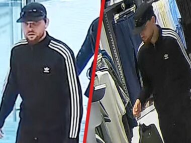 Zawiercie. Centrum Handlowe »M Park«. Podejrzewany o kradzież. 10 czerwca 2026 Zawiercie. Centrum Handlowe »M Park«. Podejrzewany o kradzież. 10 czerwca 2026