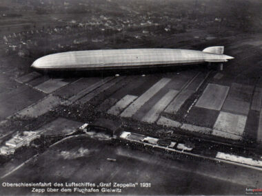 5 lipca 1931: Graf Zeppelin w Gliwicach Wizyta Grafa Zeppelina w Gliwicach