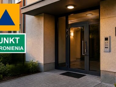 Do końca 2026 r. tysiące budynków zyskają nowe oznaczenia Znak punkt schronienia