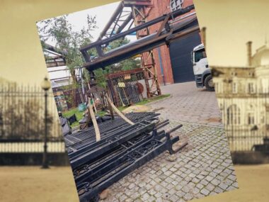 Brama z "Małego Wersalu" wróciła z Chorzowa do Świerklańca Brama swierklaniec