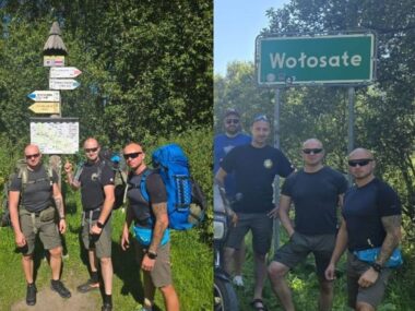 Charytatywne przejście Głównym Szlakiem Beskidzkim Charytatywne przejscie glownym szlakiem beskidzkim zbiorka na zakup drona ggpr foto