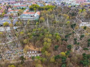Całkiem europejsko! W Gliwicach powstaje eko-cmentarz Cmentarz Gliwice