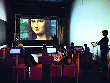 Cuda francuskich muzeów w wirtualnym muzeum w Tychach Micro-Folie