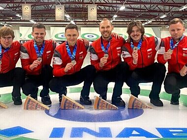 Medale naszych curlingowców w Mistrzostwach Europy! Curling team stych