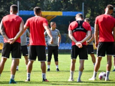 Co tam, panie, w GKS-ie? Sparingi, terminarz, prezenty... GKS Tychy - trening