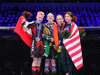 Srebrny medal mistrzostw świata MMA dla tyszanki Julia Głaz na mistrzostwach świata IMMAF