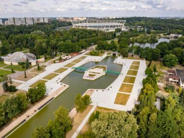 Dlaczego Kanał Regatowy w Parku Śląskim jest patelnią? Kanał Regatowy w Parku Śląskim po modernizacji
