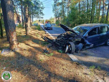 Służby wzywane do gminy Tworóg i Tarnowskich Gór Kolizja w Nowej Wsi Tworoskiej