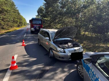Kolizja w powiecie tarnogórskim Kolizja w powiecie tarnogórskim
