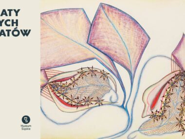 „Kwiaty innych światów" – art brut w Muzeum Śląskim Kwiaty plansza monitor