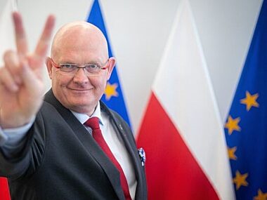 Exodus rządu do Brukseli? Gramatyka: „Nie składam dymisji” Michal gramatyka jedynka trzeciej drogi do PE