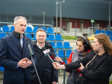 Minister sportu w Tychach. Padła deklaracja ws. stadionu Minister sportu w Tychach