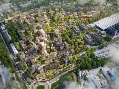 Zaczynają się konsultacje społeczne o Nowym Wełnowcu Nowy Wełnowiec, Katowice, wizualizacje