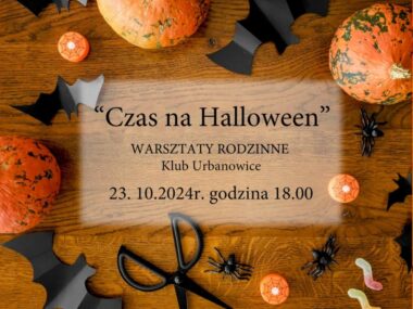 Ozdoby na Halloween i jesień w urbanowickim klubie MCK Tychy Jesienne warsztaty w MCK Tychy