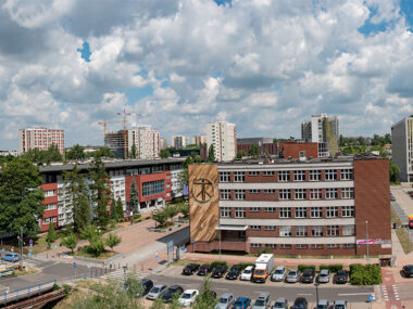 Najnowsze technologie i... ogrody. Projekty śląskich uczelni Panorama kampus uniwersytet slaski katowice