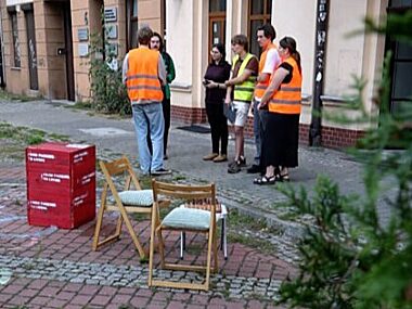 Studenci chcą ożywić nieczynne parkingi w Katowicach Parking happening 2