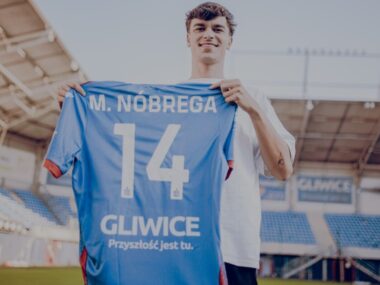 Piast Gliwice wypożyczył Portugalczyka Miguela Nóbregę Piast nobrega prof