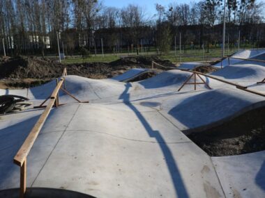 Nowe miasteczko rowerowe i pumptrack w Piekarach Śląskich Piekary slaskie miasteczko rowerowe i pumptrack 7