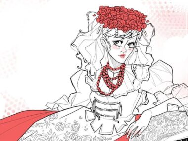 Komiksowa kreska i śląskie makatki. Wystawa w Tychach Praca graficzna Katarzyny Witerscheim