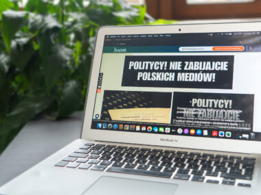 Protest wydawców: Politycy! Nie zabijajcie polskich mediów! Protest mediow