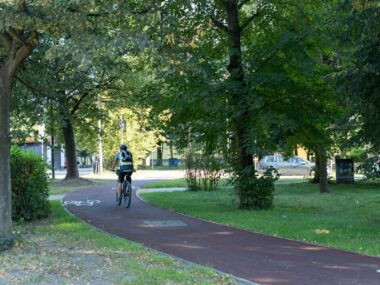 Katowice oddają do użytku rowerzystów dwie nowe trasy Rowery Katowice Kolista