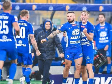 Ruch wygrywa w 12. kolejce Betclic I ligi u siebie z Kotwicą Ruch kotwica prof