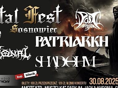 Już 30 sierpnia odbędzie się 15. edycja Sosnowiec Metal Fest Sosnowiec metal fest prof