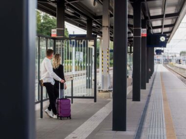 Nowe perony na stacji kolejowej Sosnowiec Główny Stacja kolejowa