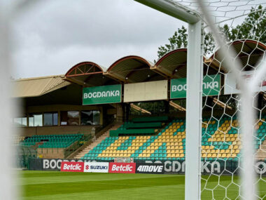 Pierwszy mecz Polonii Bytom w I lidze po 12 latach Stadion gornik leczna