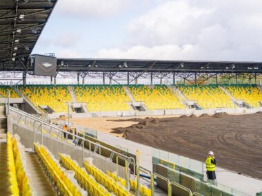 7 mln dofinansowania na Nowy Stadion Miejski w Katowicach Stadion Miejski Katowice, budowa na finiszu