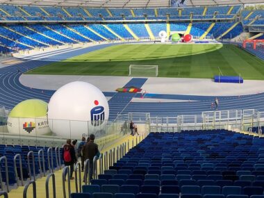 Stadion Śląski jest w tym roku świadkiem wielu rekordów Stadion slaski prof
