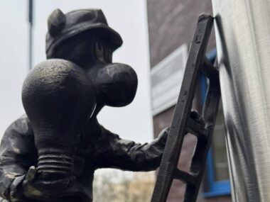 Nowy bebok w Katowicach. Nazywa się Sztrōmek Sztromek - Beboki z Katowic