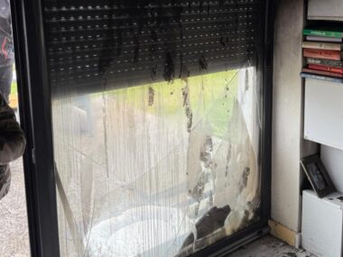 Pożar pozbawił domu mieszkanki Tąpkowic Zbiórka na odnowienie domu po pożarze w Tąpkowicach