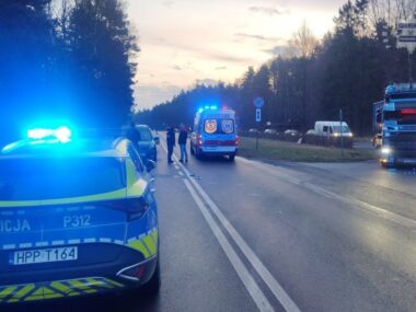Tragiczny wypadek między Tarnowskimi Górami i Miasteczkiem Tarnowskie gory miasteczko slaskie wypadek