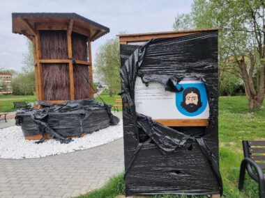 Tężnia solankowa w Parku Bończyka zostanie uruchomiona Teznia solankowa park bonczyka 2