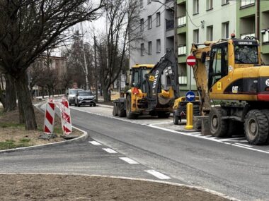 Ul. Tysiąclecia nadal w remoncie. MZDiM nalicza kary umowne Wykonawca nie zrealizował inwestycji za 4,2 mln zł w terminie