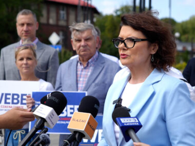 Druga tura wyborów w Zabrzu Ewa Weber podziękowała za kampanię