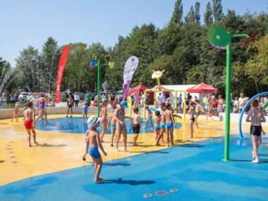 Dzień Dziecka w Katowicach potrwa trzy dni, od 1 do 3.06 Wodny plac zabaw dolina trzech stawow
