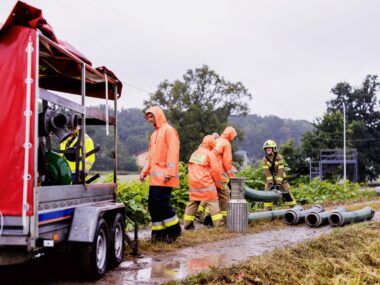 Śląsk po ulewach: ewakuacje i ponad 300 interwencji Woj slaskie ulewy 9