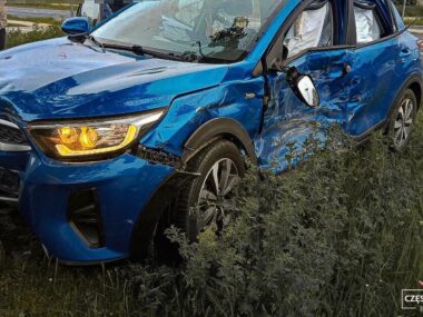 Wypadek w Częstochowie. Aż 6 osób w szpitalu Poważny wypadek w Częstochowie