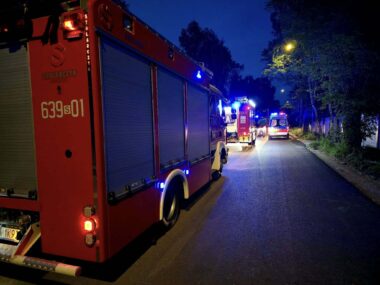 Wieczorny wypadek w Tarnowskich Górach Wypadek na motorowerze w Tarnowskich Górach