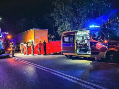 Tragiczny wypadek w Tychach. Nie żyje 58-letni rowerzysta Wypadek tychy rower turynska