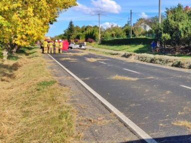 Śmiertelny wypadek w Śląskiem. Jedna osoba nie żyje Śmiertelny wypadek w Śląskiem. Jedna osoba nie żyje